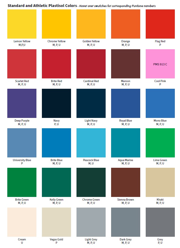 UNION FLEXIBLE CURE-LOW BLEED STANDARD COLORS